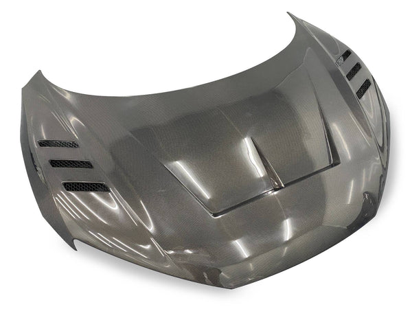 1016 Style Carbon Fiber Front Hood - Audi R8 V10 Gen 2