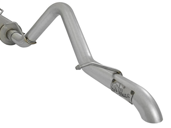 aFe Scorpion 2-1/2in Aluminized Steel Cat-Back Exhaust 07-18 Jeep Wrangler (JK) V6 3.6L/3.8L (2/4dr)