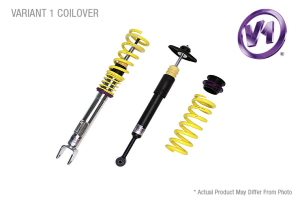 KW Coilover Kit V1 Mercedes C-Class W204 w/ Elec Suspension