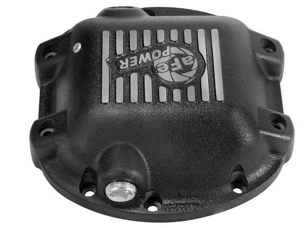 aFe Power Differential Cover Machined Fins 97-15 Jeep Dana 30 w/ 75W-90 Gear Oil 2 QT