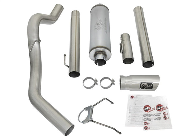 aFe MACHForce XP Exhausts Cat-Back SS-409 EXH CB Dodge Diesel Trucks 03-04 L6-5.9L (td)