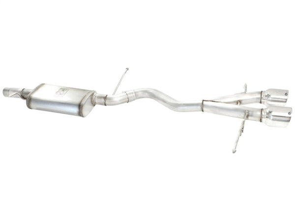 aFe MACHForce XP 2-1/2in SS-304 Cat-Back Exhausts w/ Polished Dual Tips 2008 VW Golf R32 V6-3.2L MKV