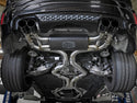 aFe MACH Force-Xp 3.5in. 304 SS C/B Exhaust System 15-18 BMW X5 M (F85) V8-4.4L (tt) - Black Tip