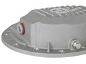 aFe Power Rear Differential Cover Raw w/Machined Fins Street Ser. 16-17 Nissan Titan XD (AAM 9.5-14)
