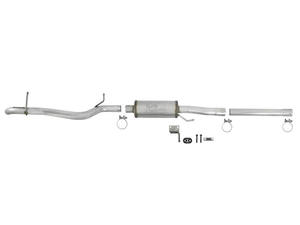 aFe Scorpion 2-1/2in Aluminized Steel Cat-Back Exhaust 07-18 Jeep Wrangler (JK) V6 3.6L/3.8L (2/4dr)