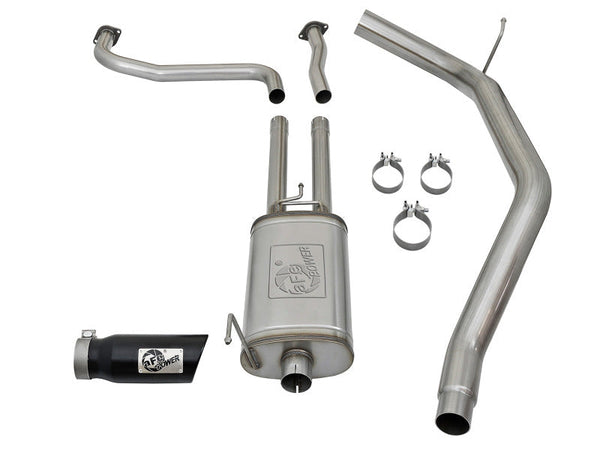 aFe MACHForce XP 2.5in Cat-Back Exhaust System w/ Black Tip Nissan Frontier 17-19 V8-5.6L