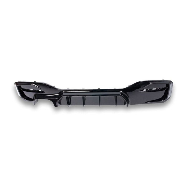 ABS Gloss Black Rear Diffuser - BMW F20 1 Series