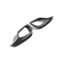 BRS Style Carbon Fiber Front Bumper Air Vent Trims - Mercedes Benz W213 E63 AMG