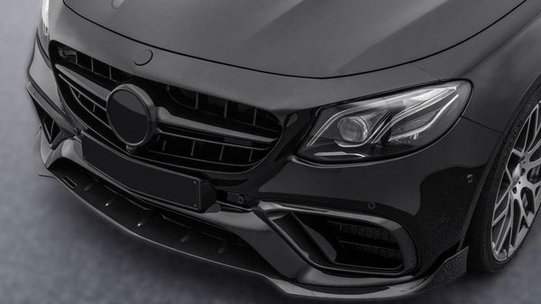 BRS Style Carbon Fiber Front Lip - Mercedes Benz W213 E-Class