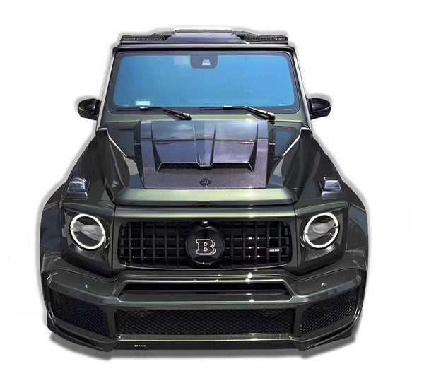 BRS Style Carbon Fiber Hood - Mercedes Benz W464 G-Class