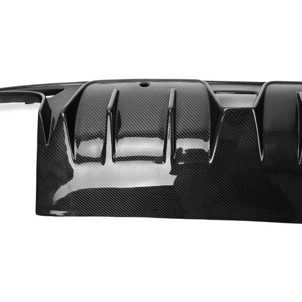 BRS Style Carbon Fiber Rear Diffuser - Mercedes Benz W205 C-Class