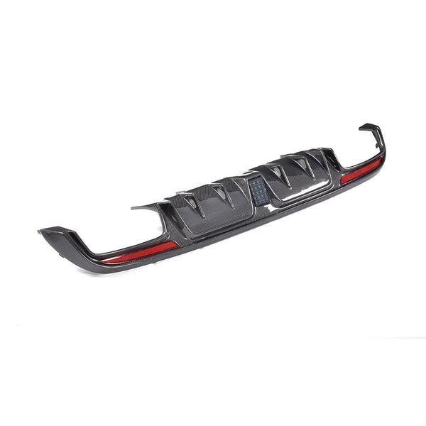 BRS Style Carbon Fiber Rear Diffuser - Mercedes Benz W205 C63 AMG