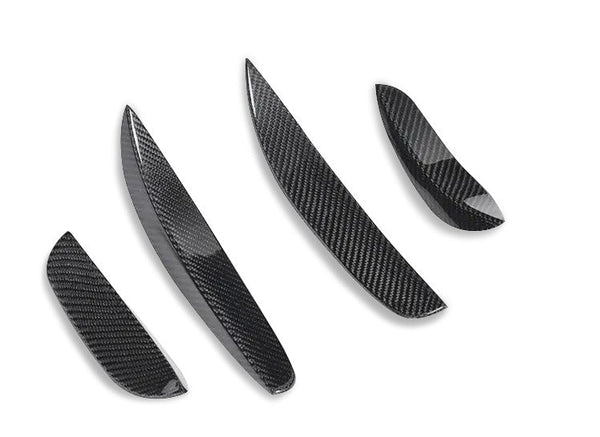 BS Style Carbon Fiber Front Canards - Mercedes Benz W205 C63 AMG C-Class