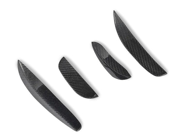 BS Style Carbon Fiber Front Canards - Mercedes Benz W205 C63 AMG C-Class