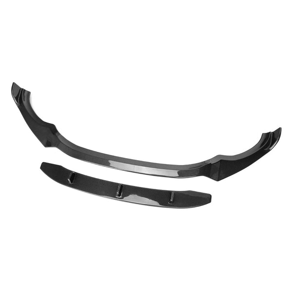 Black Warrior Carbon Fiber Front Lip - BMW G01 X3 & G02 X4