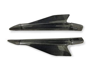 C Style Carbon Fiber Side Skirt Winglets - Audi R8 V10 Type 4S