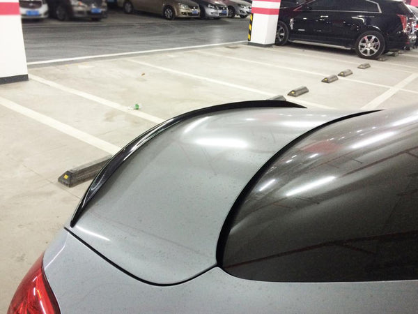 C63 Style Carbon Fiber Trunk Spoiler - Mercedes Benz W205 C-Class