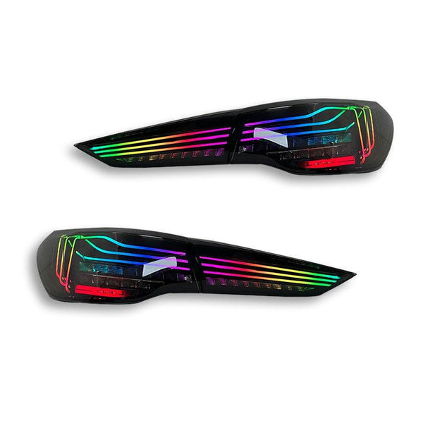 CSL Style Laser RGB Tail Lights - BMW G82/G83 M4 & G22/G23/G26 4 Series