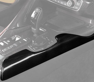 Carbon Fiber Center Console Side Panel Trim - Toyota A90 Supra