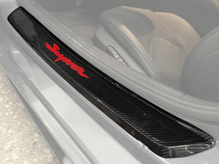 Carbon Fiber Door Sill Covers - Toyota A90 Supra