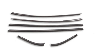 Carbon Fiber Door Window Molding Trim Set - Toyota A90 Supra