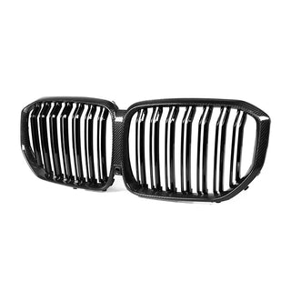 Carbon Fiber Dual Slat Front Grille - BMW G05 X5