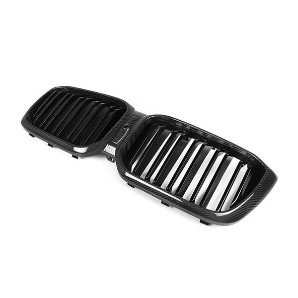 Carbon Fiber Dual Slat Grilles - BMW G01 X3 LCI & G02 X4 LCI