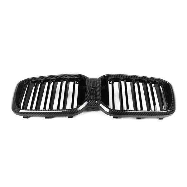 Carbon Fiber Dual Slat Grilles - BMW G01 X3 LCI & G02 X4 LCI