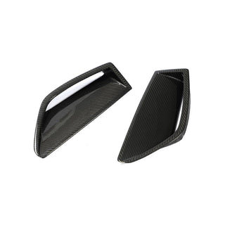 Carbon Fiber Front Bumper Air Vent Trims - Audi RS6 / RS7