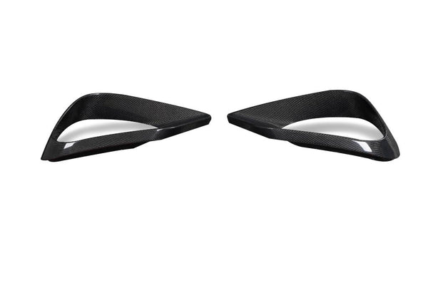 Carbon Fiber Front Bumper Air Vent Trims - Mercedes Benz C238 E-Class