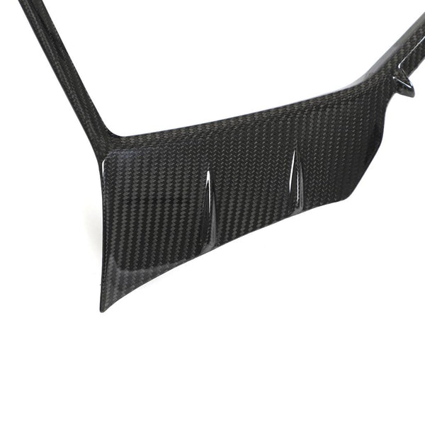 Carbon Fiber Front Grille Trim - Audi RS6 / RS7 C8