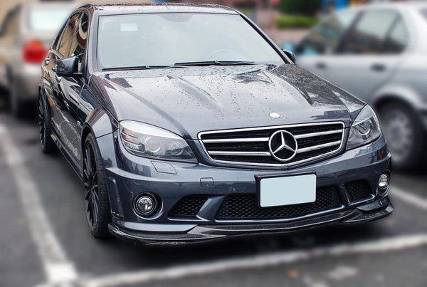 Carbon Fiber Front Lip - Mercedes Benz W204 / C63 AMG C-Class