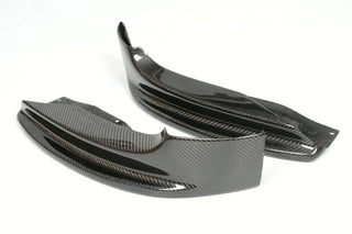 Carbon Fiber Front Lower Splitters - BMW E92 3 Series LCI