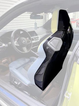 Carbon Fiber Full Seat Back Cover - BMW G80 M3 & G82/G83 M4