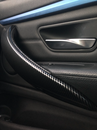 Carbon Fiber Interior Door Handle Trim - BMW F30 3 Series & F32 / F33 / F36 4 Series