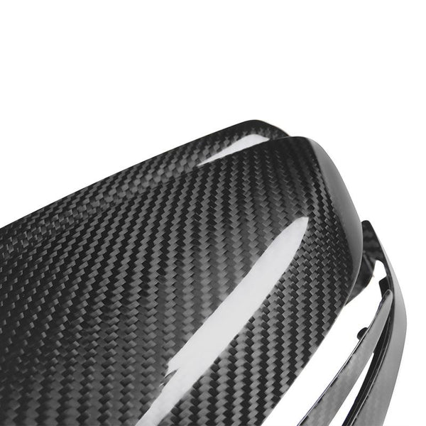 Carbon Fiber Mirror Cap Set - Mercedes Benz W204 C-Class / W212 E-Class / W221 S-Class