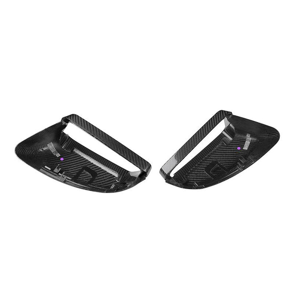 Carbon Fiber Mirror Cap Set - Mercedes Benz W204 C-Class / W212 E-Class / W221 S-Class