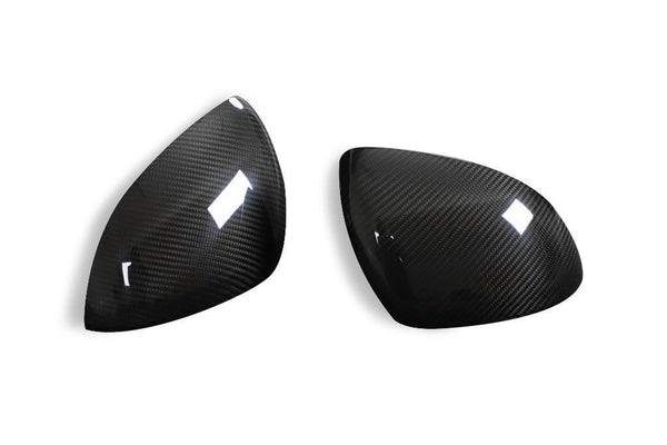 Carbon Fiber Mirror Cap Set - Mercedes Benz W206 C43 & C63 AMG C-Class & W223 S-Class