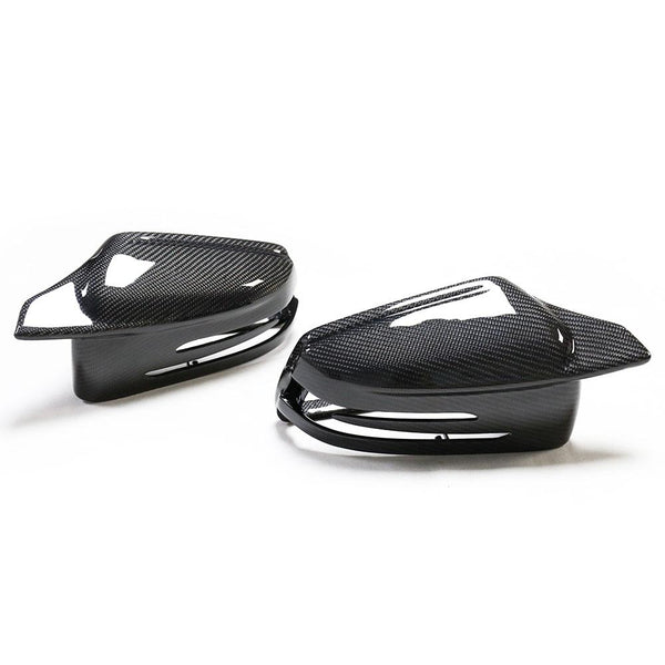 Carbon Fiber Mirror Cap Set - Mercedes Benz W212 E-Class & W204 C-Class