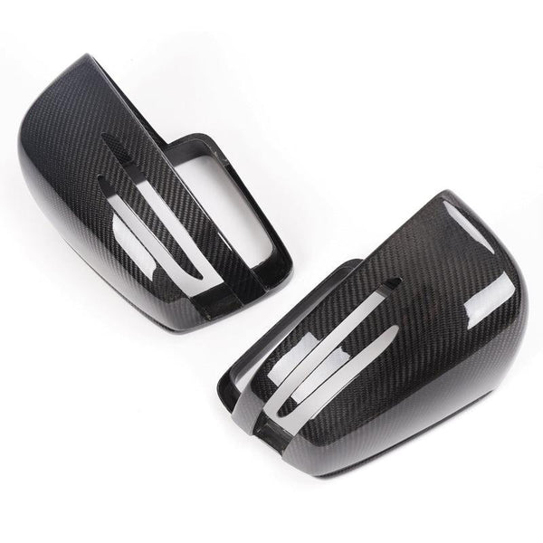 Carbon Fiber Mirror Cap Set - Mercedes Benz W463 G Class, W166 GLE Class, & X166 GLS Class