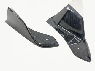 AG Style Carbon Fiber Rear Canard Splitters - Toyota A90 GR Supra