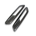 Carbon Fiber Side Fender Vent Trims - BMW F10 5 Series