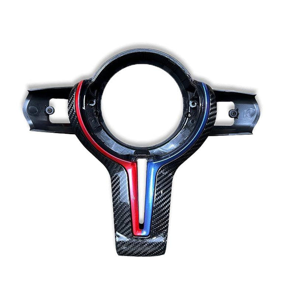 Carbon Fiber Steering Wheel Trim - BMW F Chassis