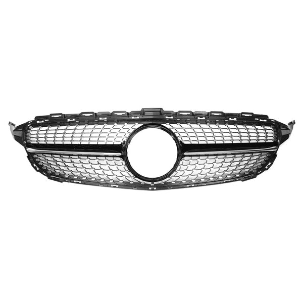 Diamond Front Grille - Mercedes Benz W205 C-Class