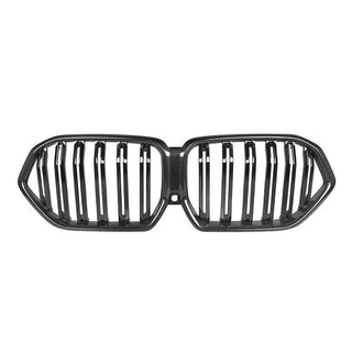 Dual Slat Carbon Fiber Front Grilles - BMW F95 X5M