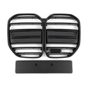 Dual Slat Gloss Black Front Grille - BMW G22/G23/G26 4 Series