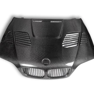 GTR Style Carbon Fiber Front Hood - BMW E46 M3 & 3 Series