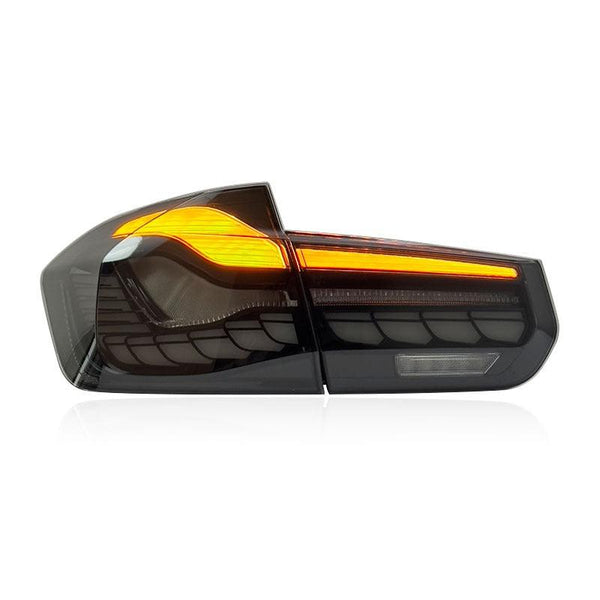 GTS Smoked Clear LED Taillights - BMW F80 M3 & F30 3 Series