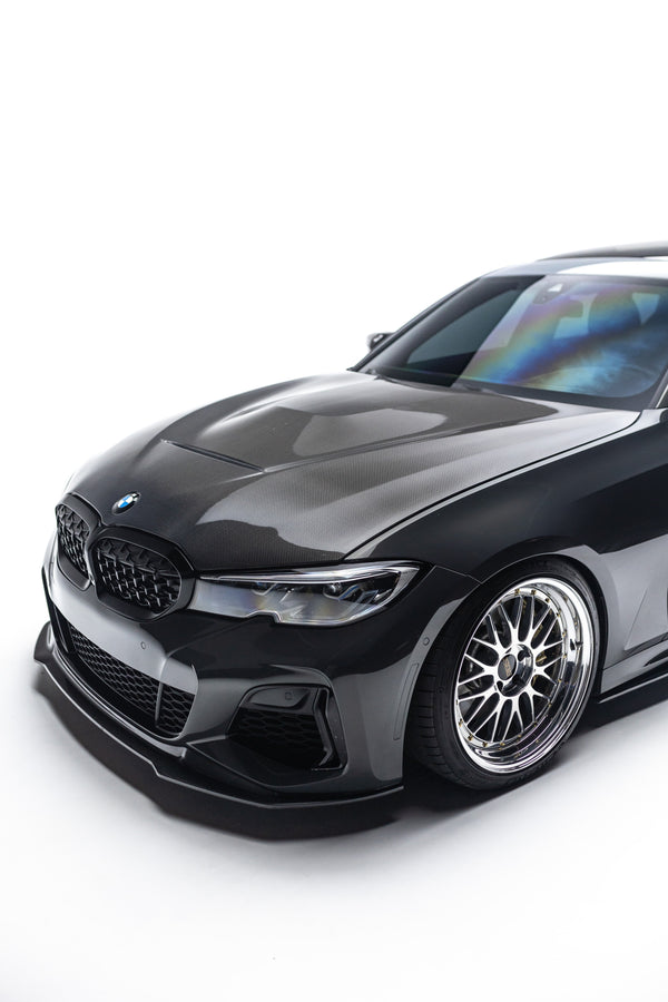 GTS Style Carbon Fiber Front Hood - BMW G20 3 Series