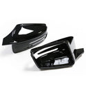 Gloss Black Mirror Cap Set - Mercedes Benz W212 E-Class & W204 C-Class